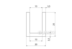SILIKONPROFILE U-FORM